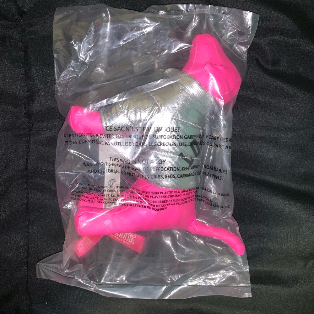 Victoria’s Secret pink dog